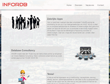 Tablet Screenshot of infordb.com